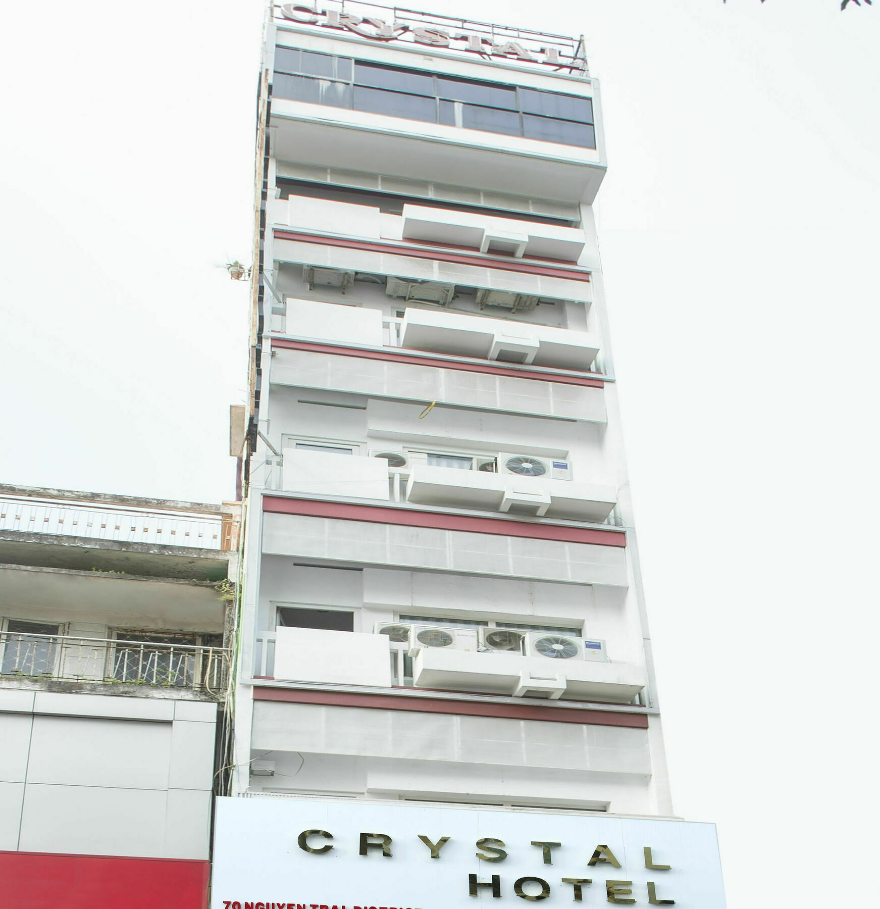 Saigon Crystal Hotel โฮจิมินห์ซิตี้ ภายนอก รูปภาพ